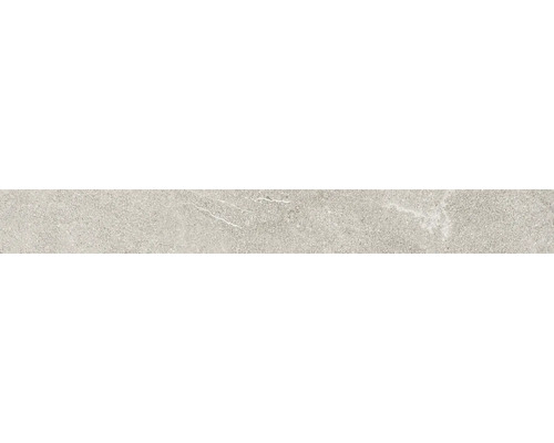 Sockel klinker Stoneline grå matt 7x60x0,9 cm