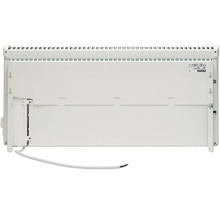 Radiator ADAX våt/badrum vit VPS1008BT 800W 400V med bluetooth-funktion 32,5x69,6 cm IP24