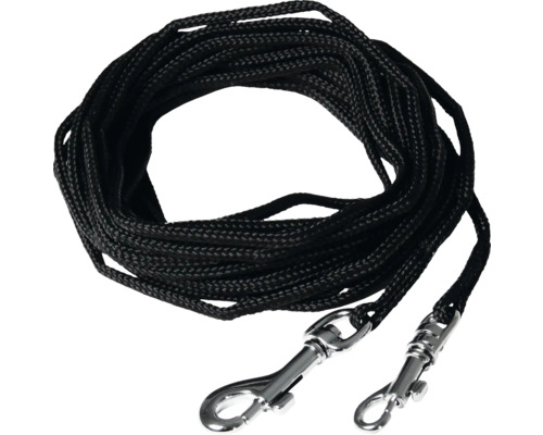 Spårlina med två karbinhakar