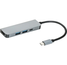 USB-C-hubb med HDMI- och USB-portar