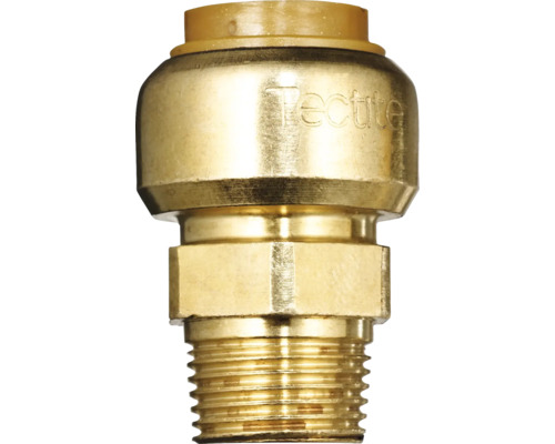 Rak koppling ROTH instick för tappvatten/värme 12 mm x G10 utv IS AZH-mässing 1873700