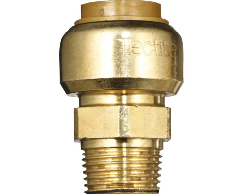 Rak koppling ROTH instick tappvatten/värme/kyla 22 mm x G15 utv IS AZH-mässing 1899501