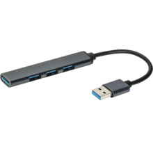 USB-hub med fyra USB 3.0-portar