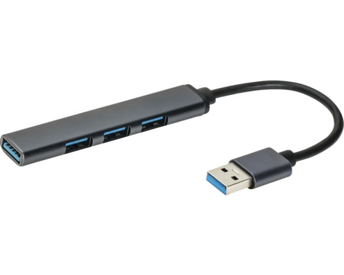 USB-hub med fyra USB 3.0-portar