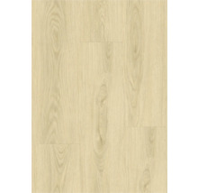 Ljusbrunt laminatgolv med trästruktur