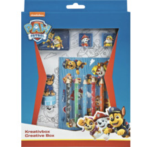 Paw Patrol kreativbox med målarbok, pennor och stämplar