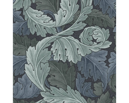 Tapet WILLIAM MORRIS Floral blue 0,52x10,05m Tapet med bladmönster