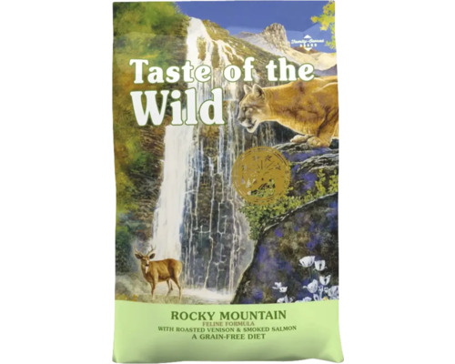 Kattmat TASTE OF THE WILD Rocky Mountain Venson/Salmon spannmålsfritt 6,6kg Kattmat TASTE OF THE WILD Rocky Mountain Venson/Salmon spannmålsfritt 6,6kg