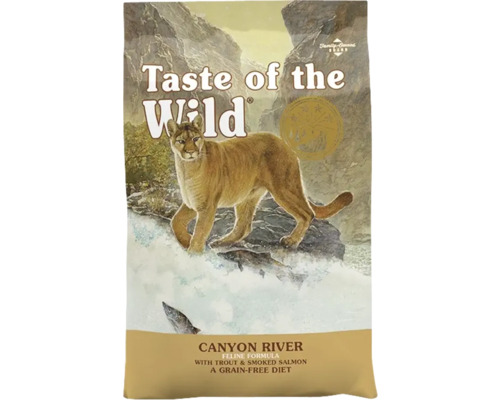 Kattmat TASTE OF THE WILD Canyon River Trout spannmålsfritt 6,6kg