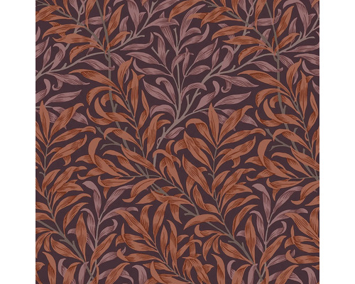 Tapet WILLIAM MORRIS Floral green 0,52x10,05m Tapet med bladmönster
