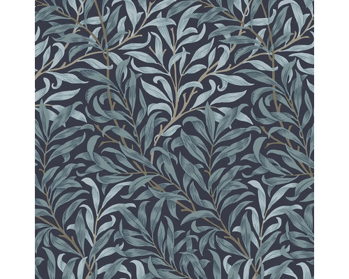 Tapet WILLIAM MORRIS Leaf blue 0,52x10,05m