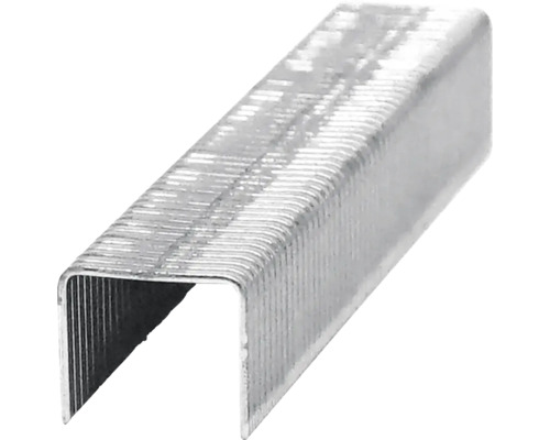 Silverfärgad häftklammer för handtacker