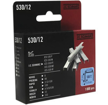 J.C. Schwarz häftklamrar 530/12, 1000 stycken