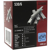 Förpackning häftklamrar typ 530/6 med 5000 stycken