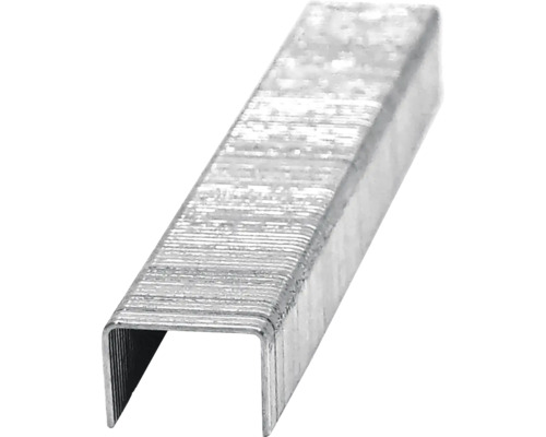 Enstaka silverfärgat häftklammer