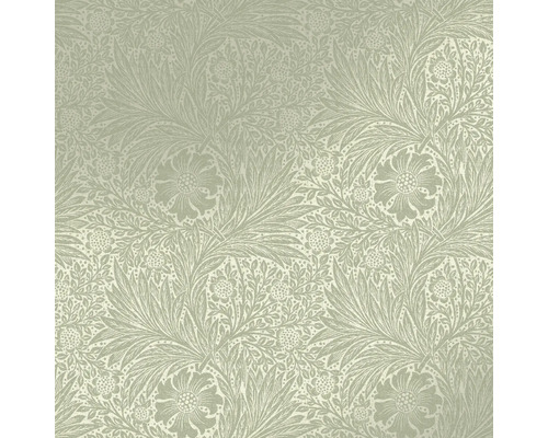 Tapet WILLIAM MORRIS Floral green 0,52x10,05m Tapet med blommönster och bladmönster