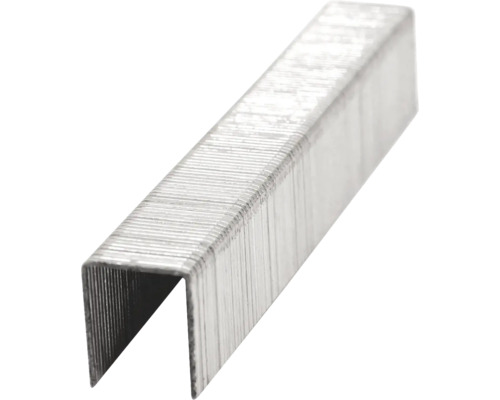 Närbild av en enda häftklammer