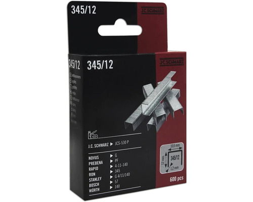 J.C. Schwarz Klammer typ 345/12, 600 stycken