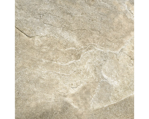 Utomhusklinker FLAIRSTONE Granitkeramik City wave beige 60x60x2 cm