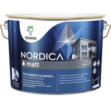 Teknos Nordica Matt fasadfärg i färgburk