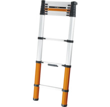 Teleskopstege av aluminium