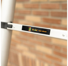 Vinkelindikator på en stege