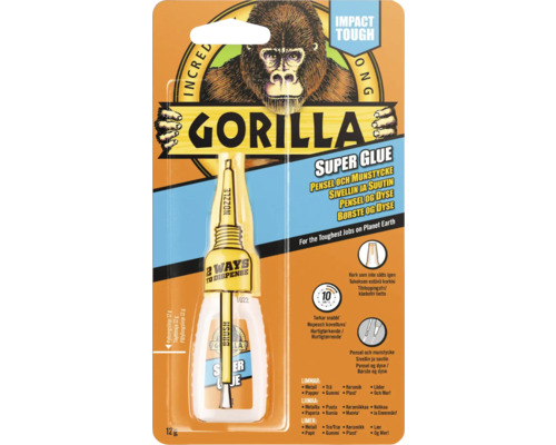 Superlim GORILLA med pensel 12 gram