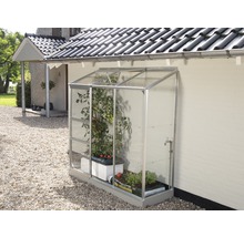 Växthus Ida 1300 1,3m² 0,69x1,94m aluminium glas