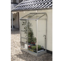Växthus VITAVIA Ida 900 0,9m² 1,32x0,69m aluminium glas-thumb-1