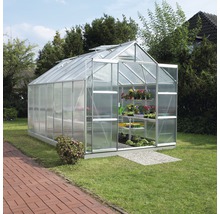 Växthus VITAVIA Uranus 11500 aluminium 6mm polykarbonat 257x446cm