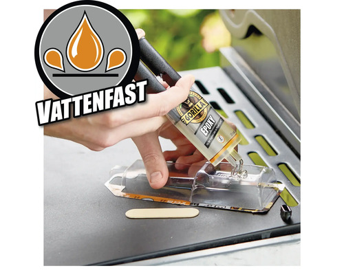 Applicering av vattentät epoxi från Gorilla