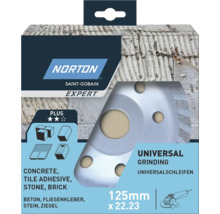 Diamantslipskål NORTON Expert EU CG JET Ø125x22,23mm
