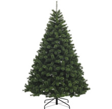 Konstgjord gran med metallstativ