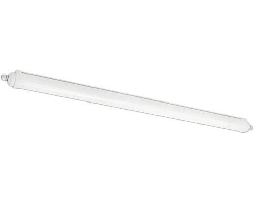 Lysrörsarmatur EGLO Strong LED grå IP65 1520mm Fuktarmatur
