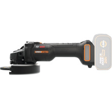 Batteridriven vinkelslip med Worx Nitro-logotyp