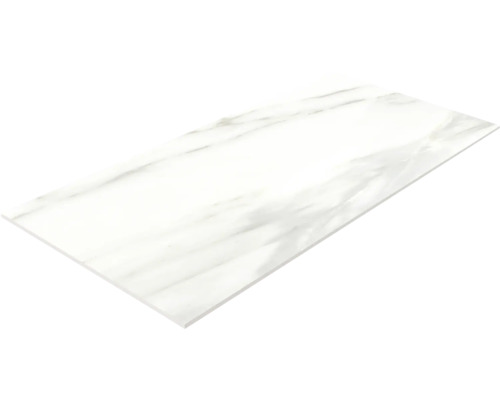 Rektangulär golvplatta med marmorlook