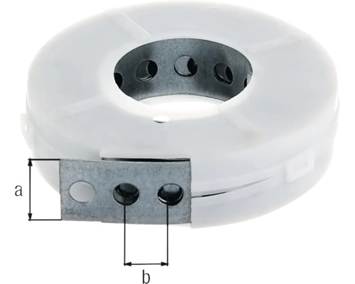 Dimensional vy en vit rörrosett