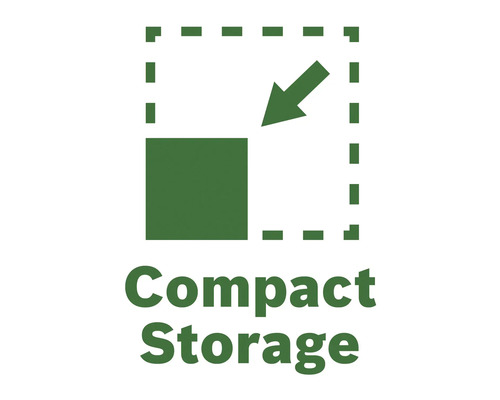 Kompakt förvaring