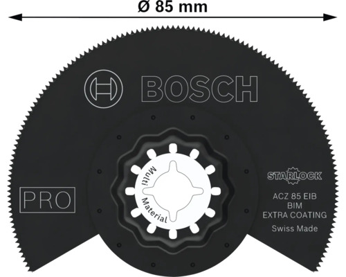 Bosch sågblad med en diameter på 85 millimeter