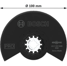 Bosch dyksågblad ACZ 100 SWB BIM med en diameter på 100 millimeter