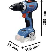 Skruvdragare BOSCH PROFESSIONAL GSR 18V-65 Set inkl. 2x4,0Ah batterier och laddare i väska
