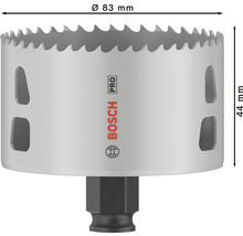 Hålsågsfäste med en diameter på 83 millimeter och en höjd på 44 millimeter