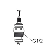 Ventilinsats G1/2