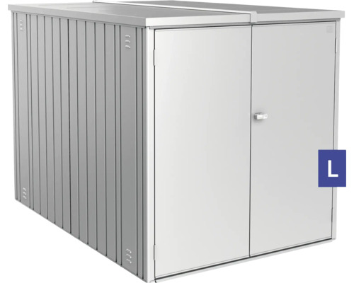 Metallförrådsskåp med dubbeldörr