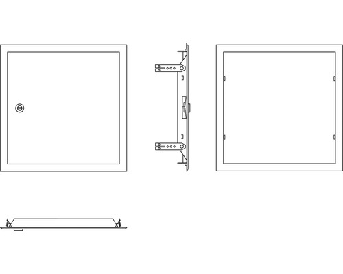 Inspektionslucka, olika vyer