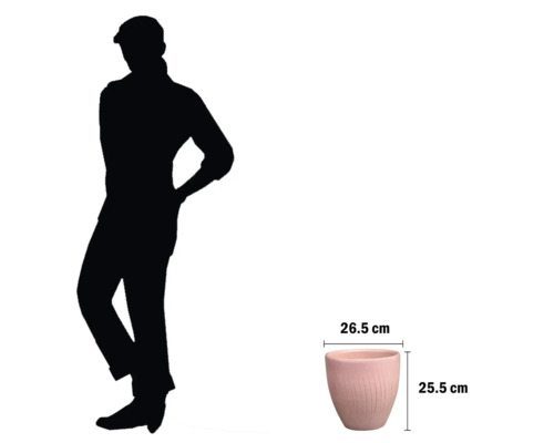 Blomkruka med måtten 26,5 x 25,5 cm