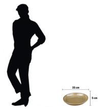 Keramisk växtskål, diameter 35 cm