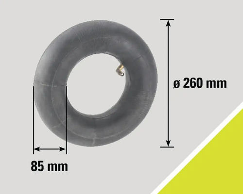 Slang med en diameter på 260 mm och en bredd på 85 mm