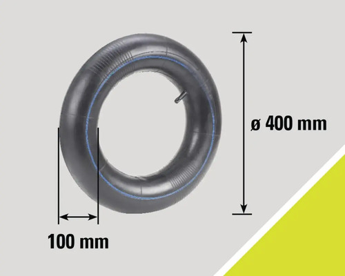 Slang med en diameter på 400 millimeter och en bredd på 100 millimeter