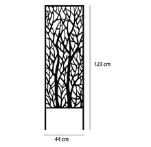 Skärmelement med trädtema, 123 gånger 44 centimeter